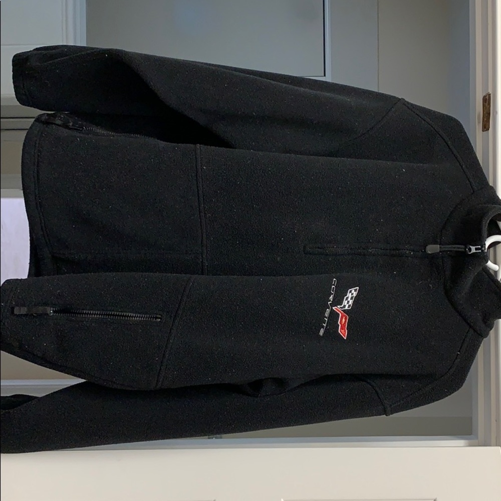 Corvette C6 logo fleece pullover